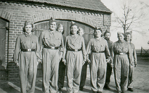 Frauen bei der FF Grfendorf (Foto: 1944)