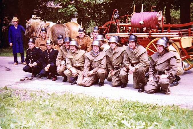 Mannschaftsfoto zum Parkfest Grfendorf (Foto: 1987)