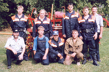 Amtsausscheid in Grfendorf - Mnnerteam (Foto: 1999)