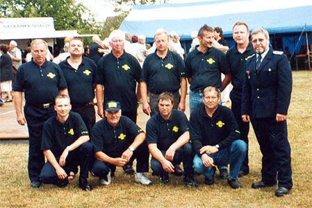 Mannschaftsfoto der Mnner zum Tag des lteren Brgers (Foto: 2003)