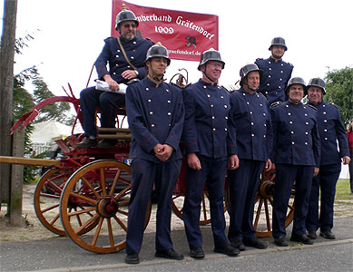 Mannschaftsfoto beim Ortsjubilum - 700 Jahre Welsickendorf (Foto: 2007)