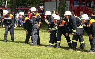 Gemeindeausscheid Niederer Flming und 90 Jahre Fw sowie Dorffest in Schlenzer - 2009