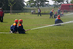 Gemeindeausscheid Niederer Flming und 90 Jahre Fw sowie Dorffest in Schlenzer - 2009