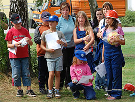Zeltlager der Jugendfeuerwehren in Oehna - 2010