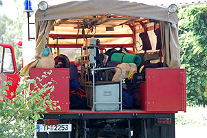 Zeltlager der Jugendfeuerwehren in Oehna - 2010